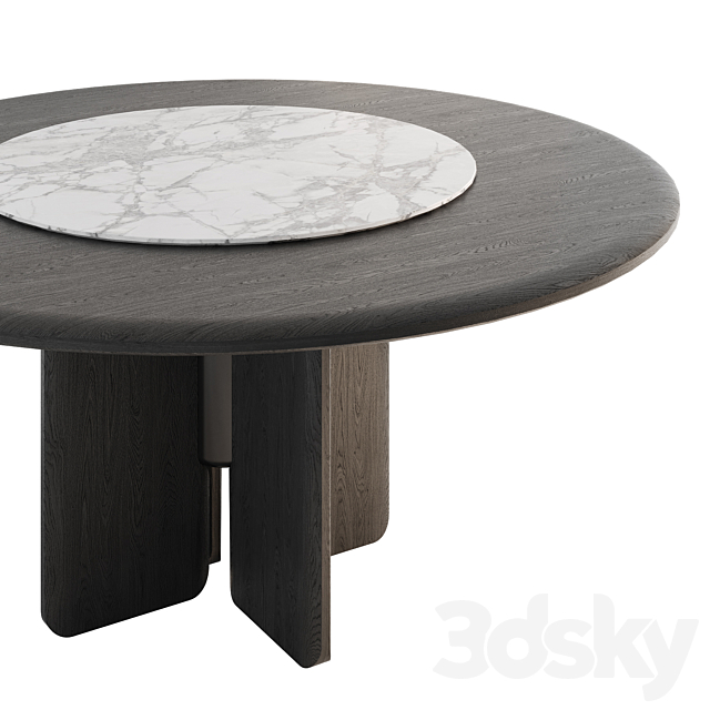 Dining Table Faifo | District Eight 02 3ds Max - thumbnail 3