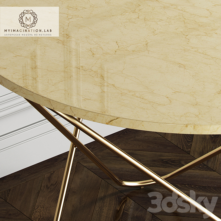 Dining table from Myimagination.lab 3DS Max - thumbnail 2