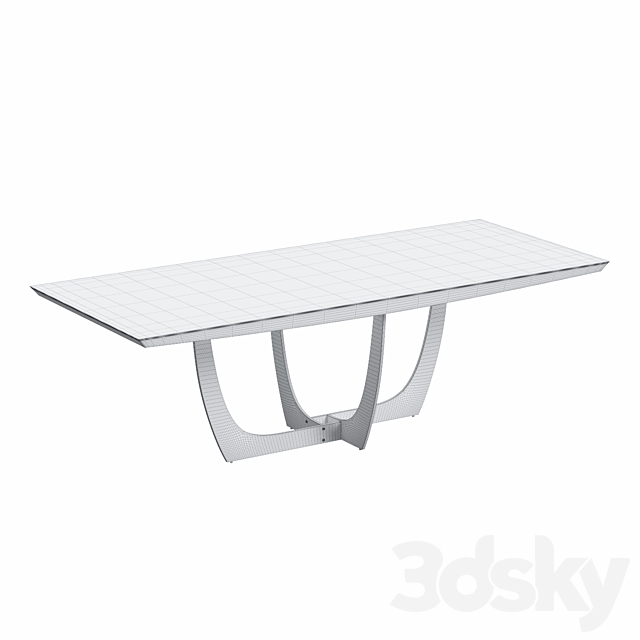 Dining table GARDA DECOR SPACE 3DSMax File - thumbnail 3