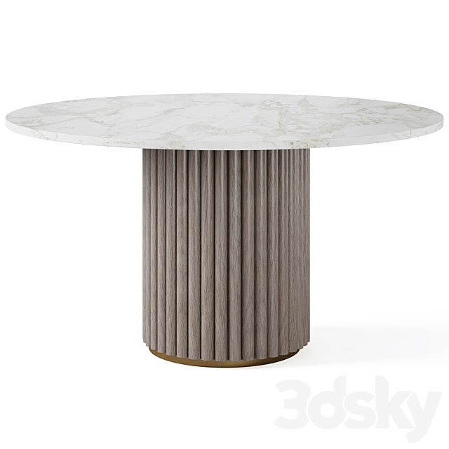 Dining Table HAMBURG by Cazarina 3ds Max - thumbnail 2