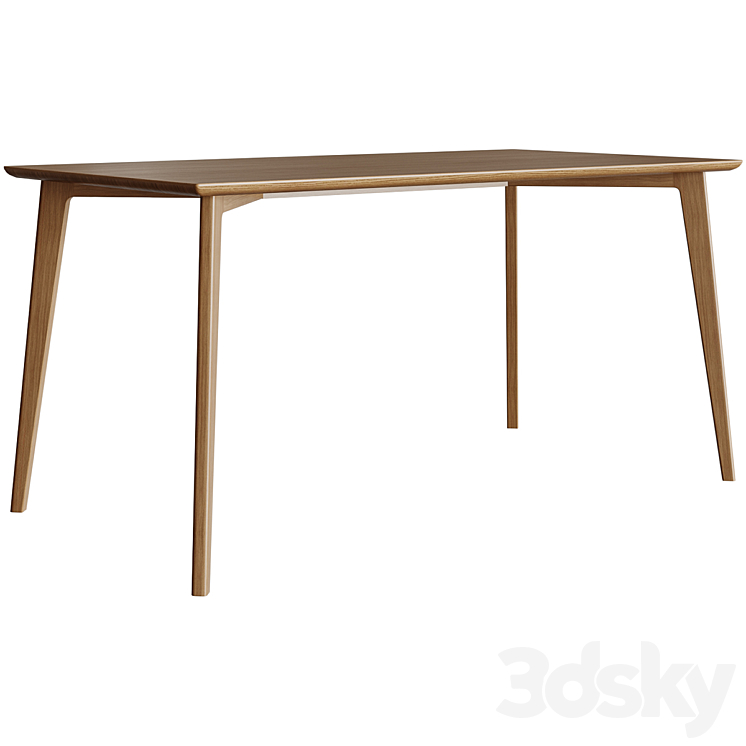 Dining table IGGY Table 3DS Max Model - thumbnail 1