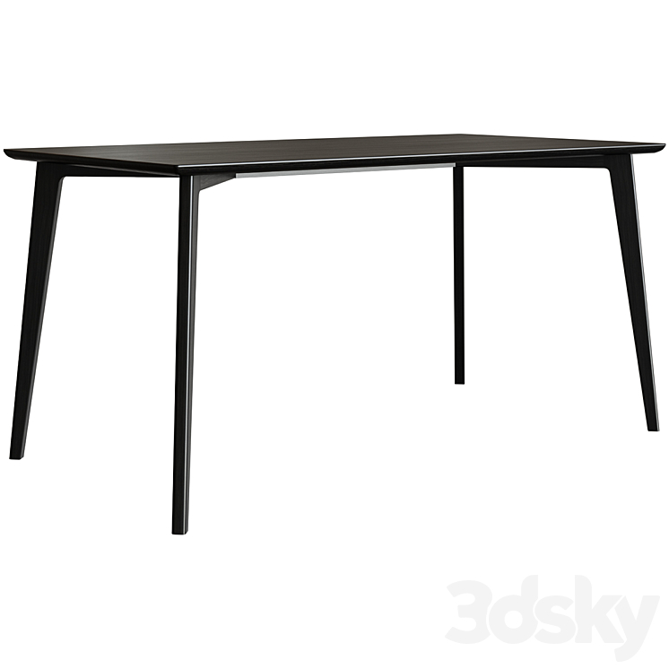 Dining table IGGY Table 3DS Max Model - thumbnail 2