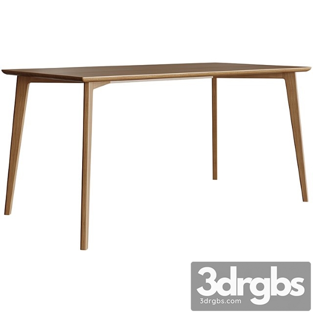 Dining Table Iggy Table 3dsmax Download - thumbnail 1