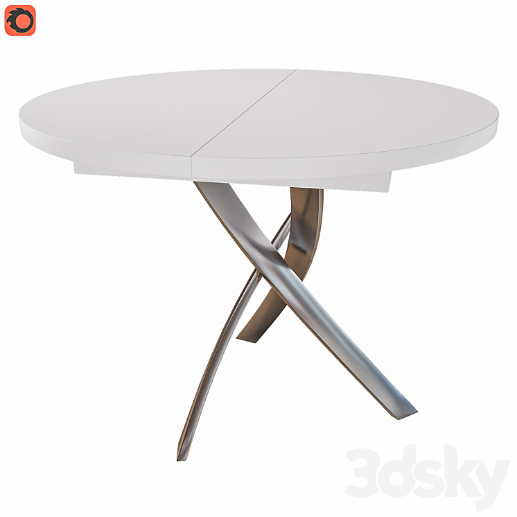 Dining table Kenner 3DS Max - thumbnail 2