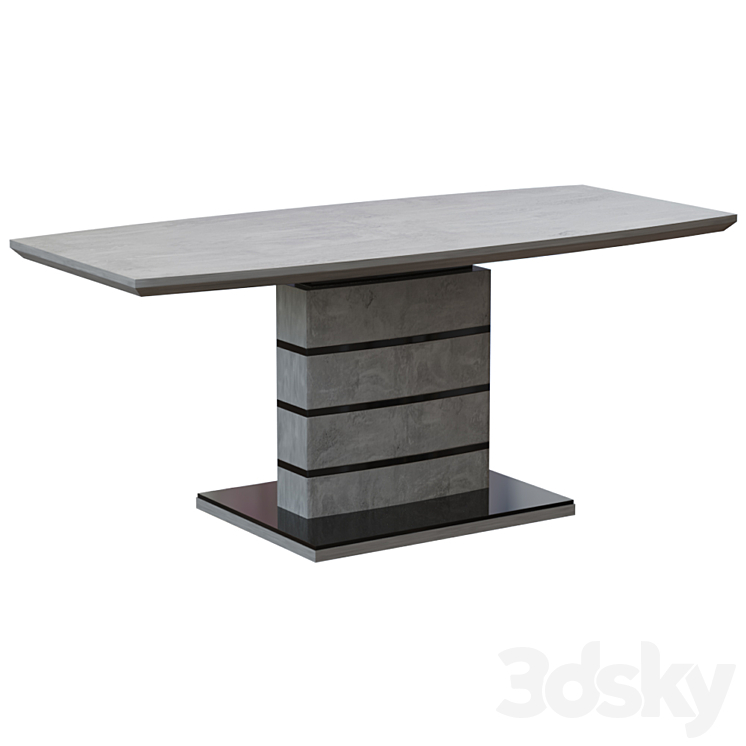 Dining table LEONARDO 3DS Max - thumbnail 1