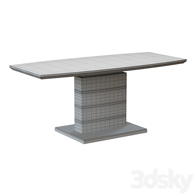 Dining table LEONARDO 3DS Max - thumbnail 2