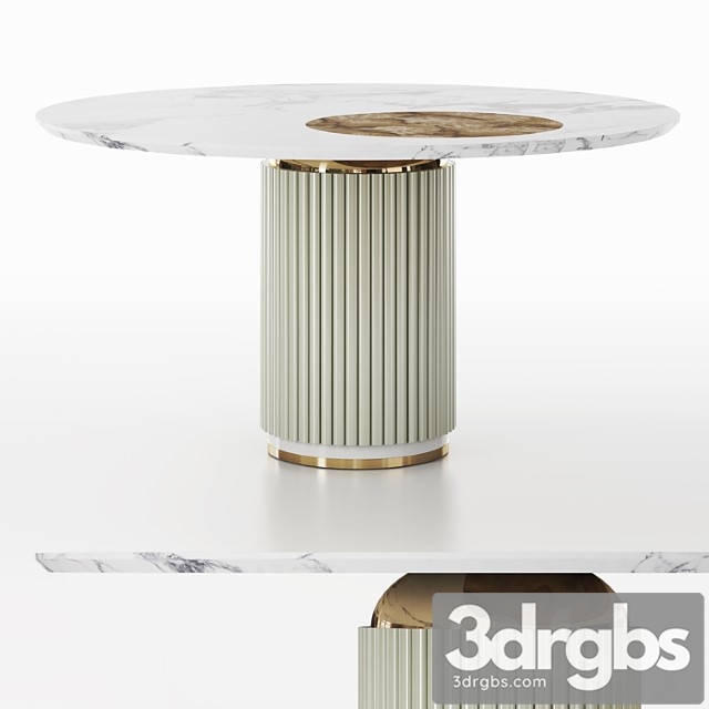 Dining Table Mulligan 3dsmax Download - thumbnail 1