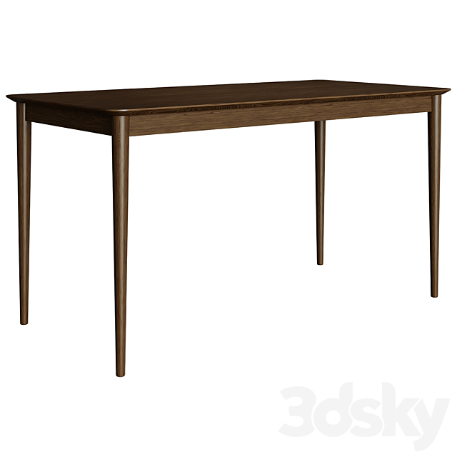 Dining table Mun-L Kitchen table 3ds Max - thumbnail 1