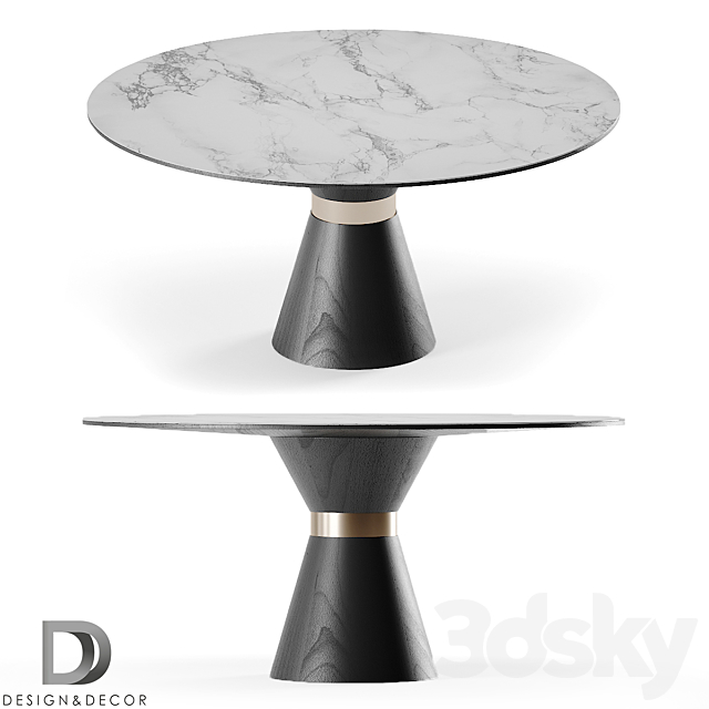 Dining table OM 3DSMax File - thumbnail 1