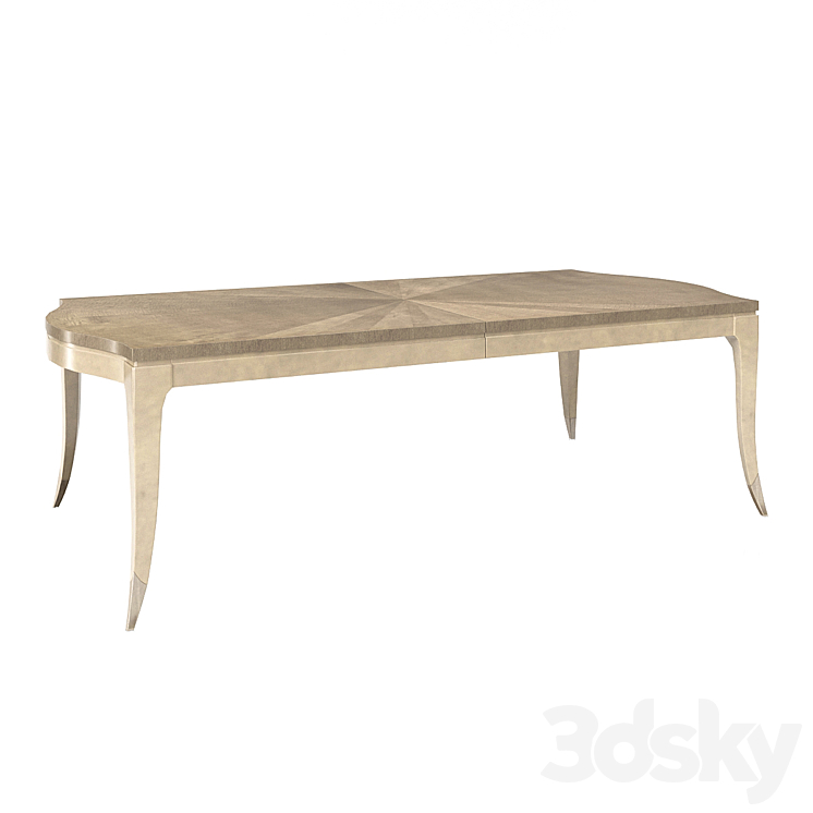 Dining table On A Silver Platter Caracole 3DS Max - thumbnail 1