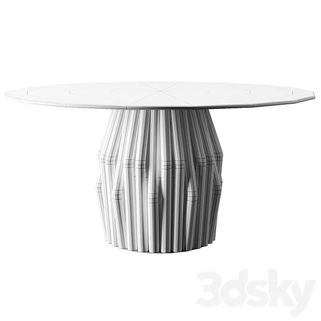 Dining table Oryx 3DSMax File - thumbnail 2