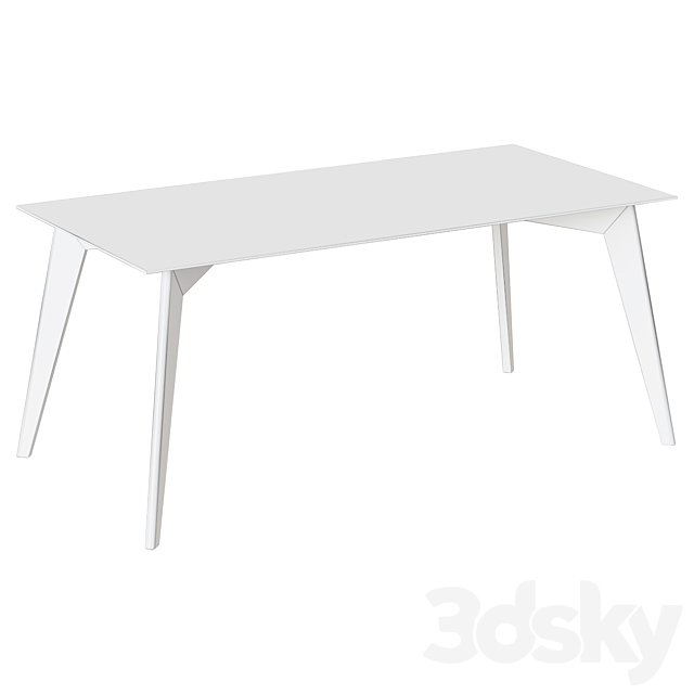 Dining table “Perent” 3DS Max Model - thumbnail 2