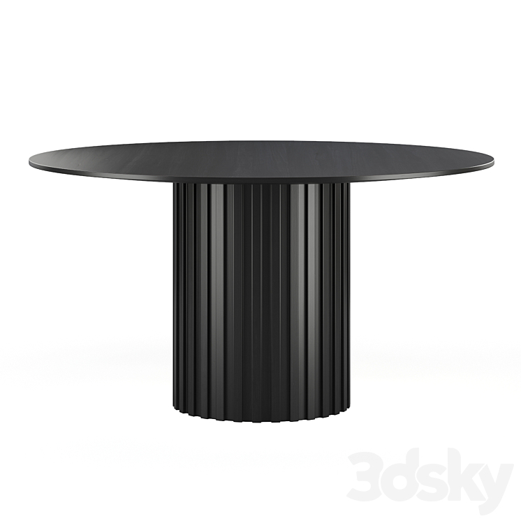 Dining table Pillar Hkliving 3DS Max Model - thumbnail 1