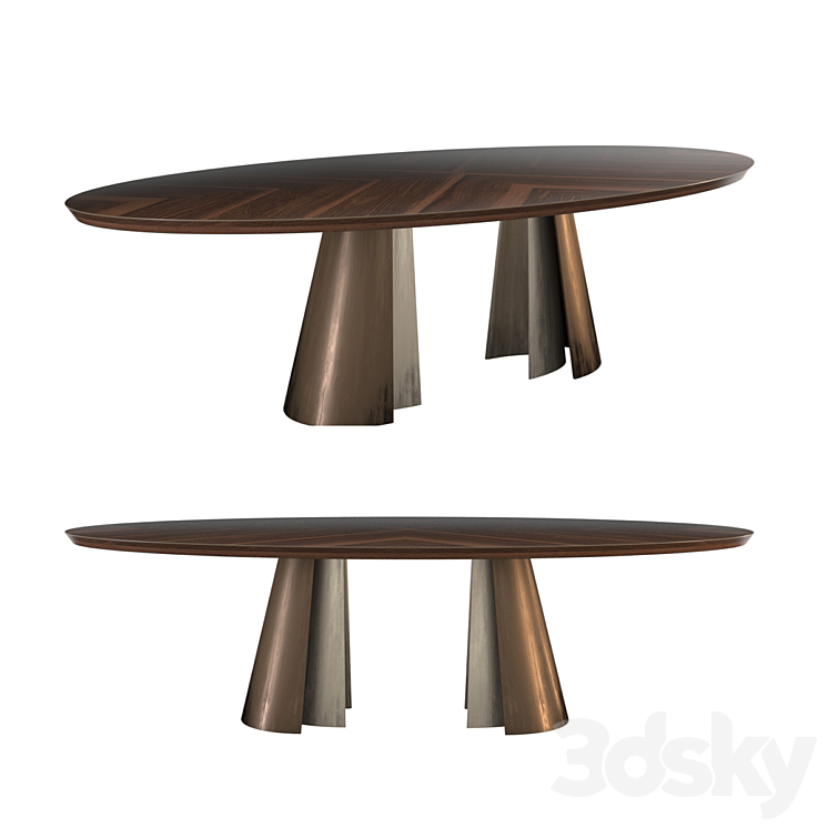 Dining table Rugiano ABSOLUTE 3DS Max - thumbnail 1