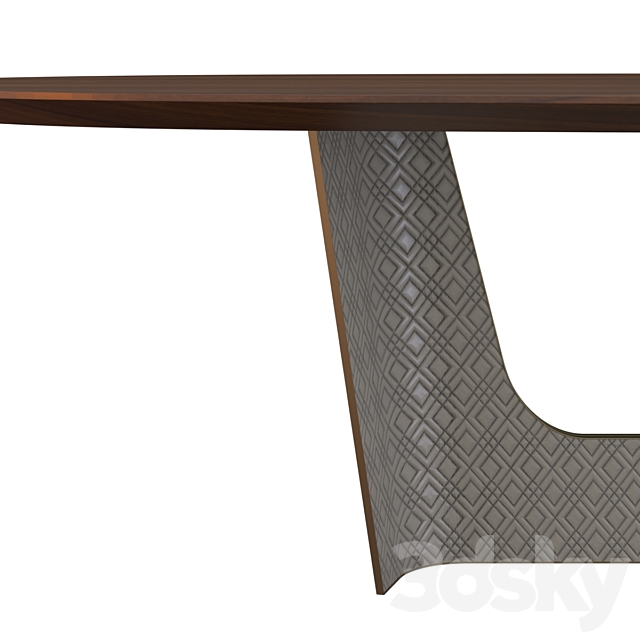 Dining table Rugiano Wings 3DSMax File - thumbnail 2