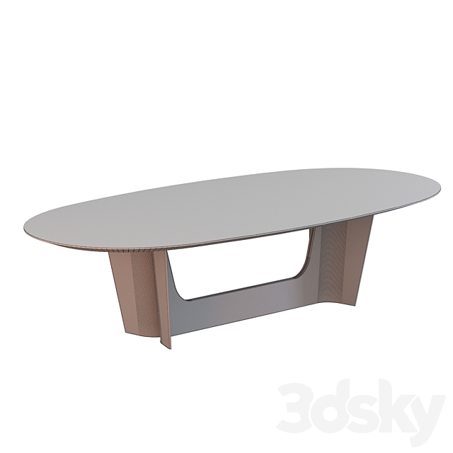 Dining table Rugiano Wings 3DSMax File - thumbnail 3