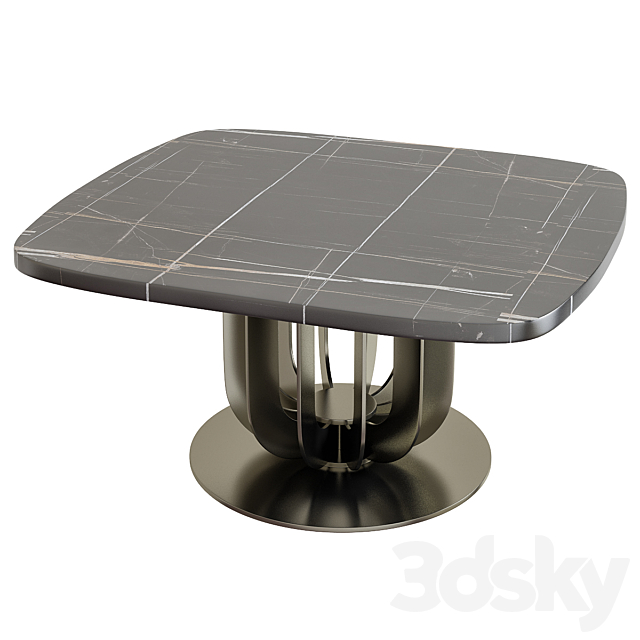 Dining table Soho Keramik Premium – Cattelan Italia 3DSMax File - thumbnail 1