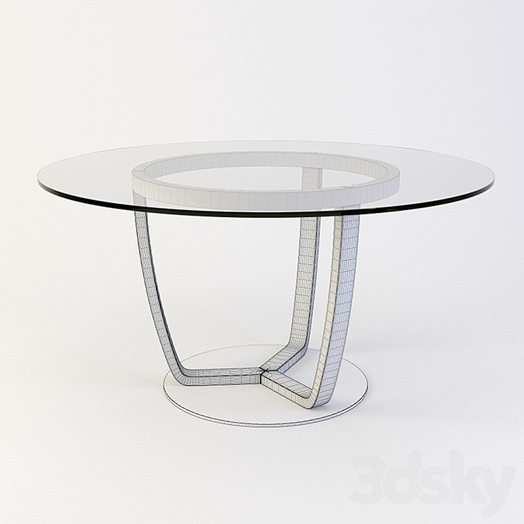 Dining table Tonon Time 232 3DS Max - thumbnail 2