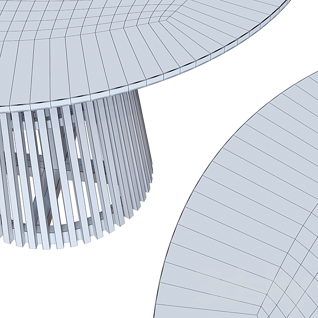 Dining tables La Forma IRUNE. 3DSMax File - thumbnail 5