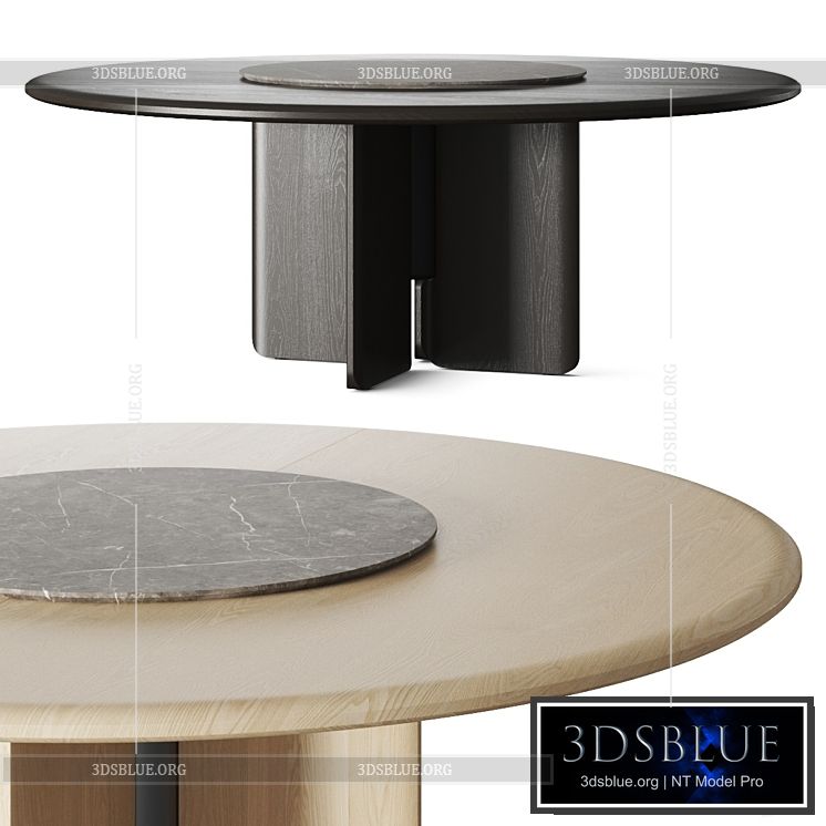 District Eight Faifo Dining Table 3DS Max - thumbnail 3