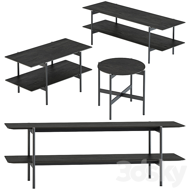 Ditre Italia _ Erys Tables 3DSMax File - thumbnail 1