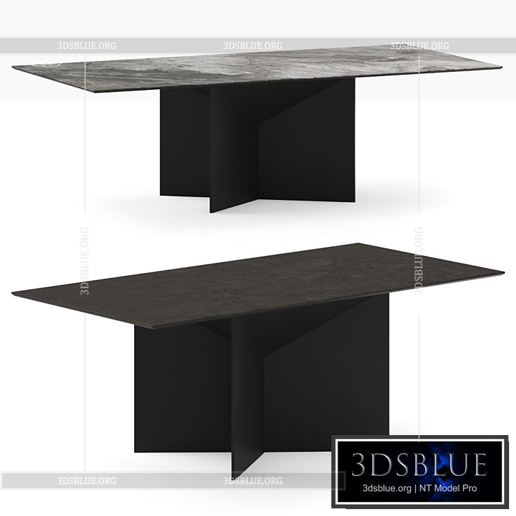 Ditre Italia Absolute Dining Table 3DS Max - thumbnail 3