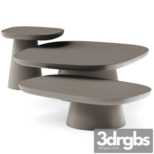 Ditre italia stone coffee table - thumbnail 1