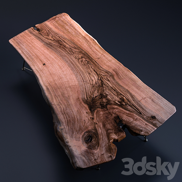 Double Slab | Slab Table 3DS Max - thumbnail 2