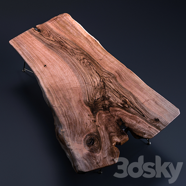 Double Slab | Slab Table 3DSMax File - thumbnail 2