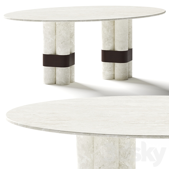 Dovain Studio Axis Dining Table 3DSMax File - thumbnail 1