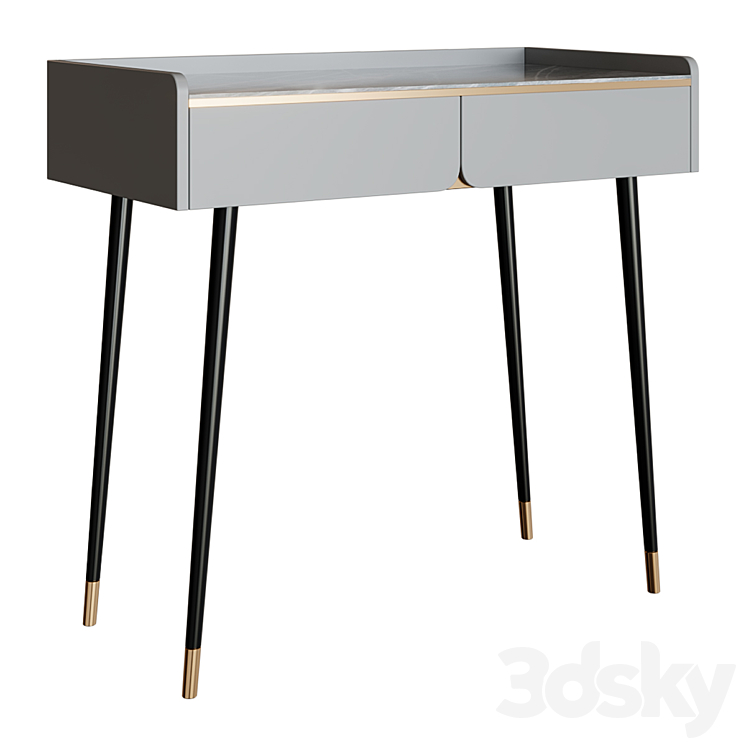 Dressing table Taytum 3DS Max Model - thumbnail 2