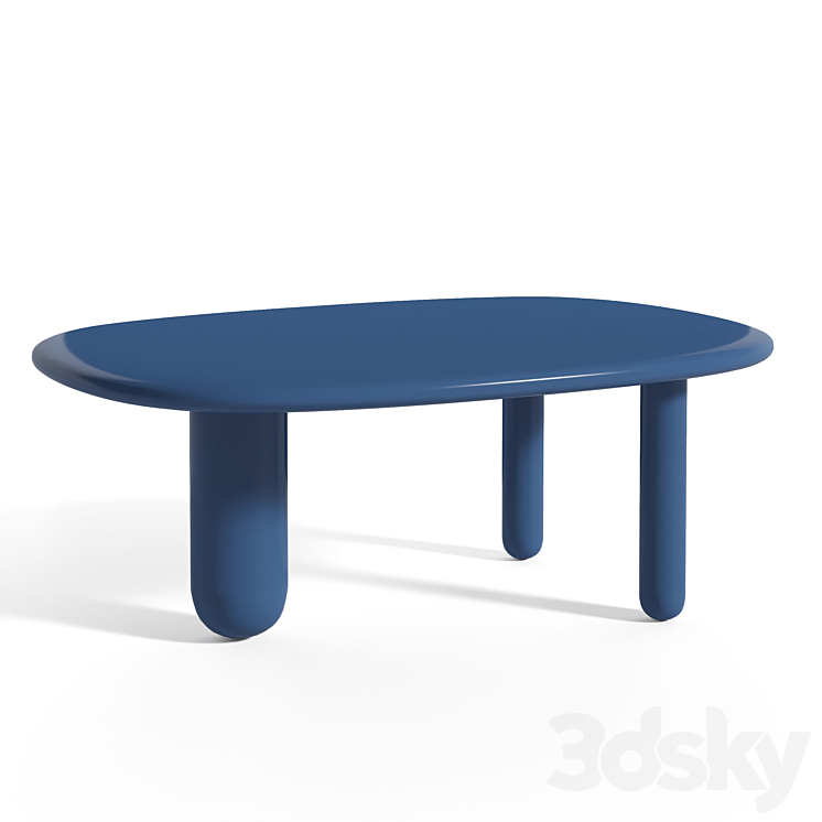 Driade tottori table 3DS Max - thumbnail 2