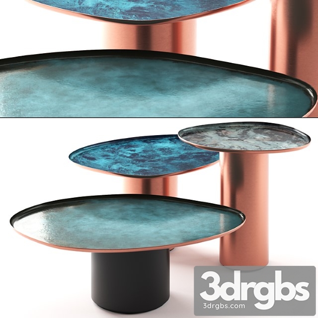 Drops coffee table by de castelli - thumbnail 1