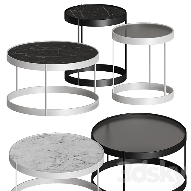 Drum Coffee Table by Bolia 3DSMax File - thumbnail 2