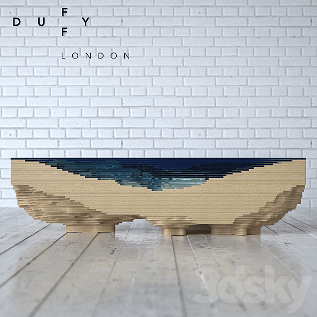 Duffy London Abyss Table 3DS Max Model - thumbnail 2