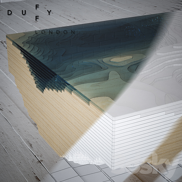 Duffy London Abyss Table 3DS Max Model - thumbnail 3