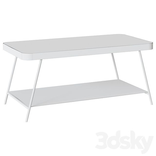 Duilia coffee table 3DS Max Model - thumbnail 2