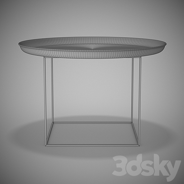 Duke Coffee Tables 3DS Max Model - thumbnail 3