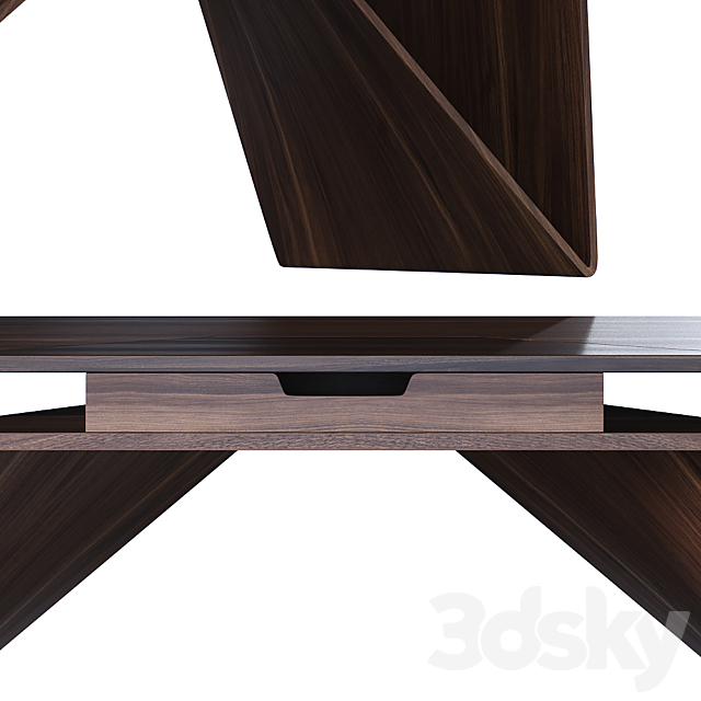 DWFI MEBEUS Writing desk 3DSMax File - thumbnail 2