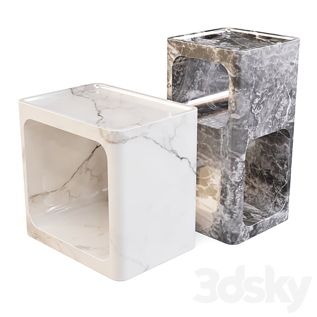 Eichholtz: Adler and Vesuvio – Side Tables 3DSMax File - thumbnail 1