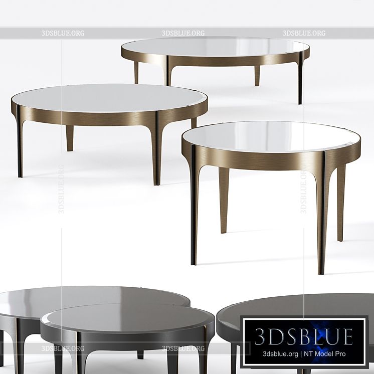 Eichholtz ARTEMISA Coffee Tables 3DS Max - thumbnail 3