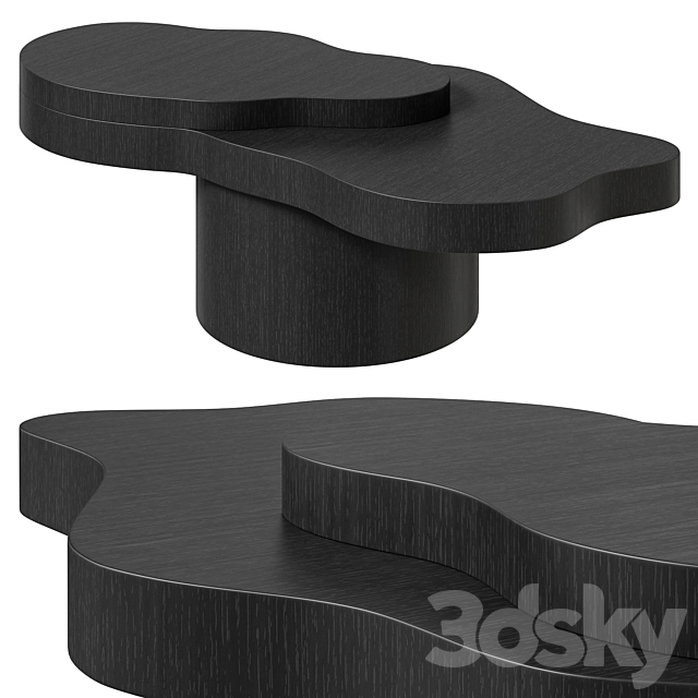 Eichholtz coffee table Cesareo 3ds Max - thumbnail 2