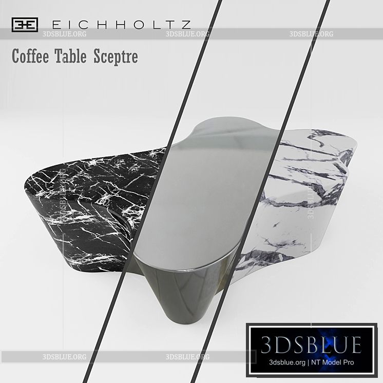 Eichholtz Coffee Table Sceptre 3DS Max - thumbnail 3