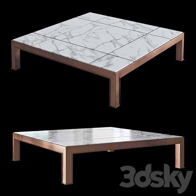 Eichholtz – Coffee Table Tardieu 3DSMax File - thumbnail 1