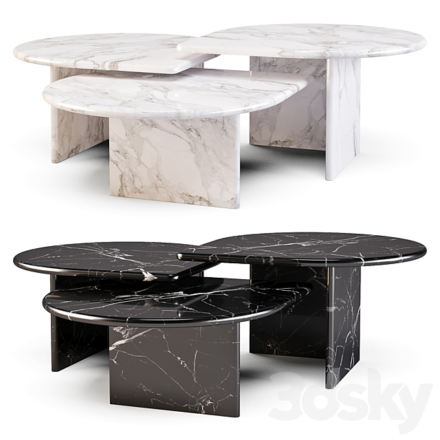 Eichholtz: Naples – Coffee Tables 3DSMax File - thumbnail 1