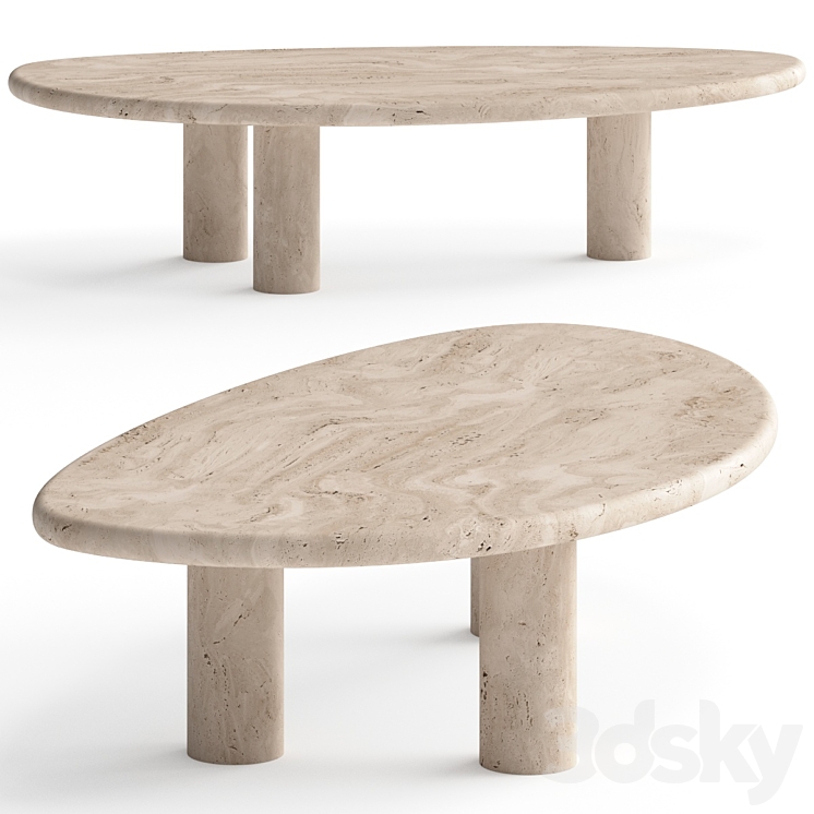 Eichholtz Prelude Coffee Table 3DS Max Model - thumbnail 1