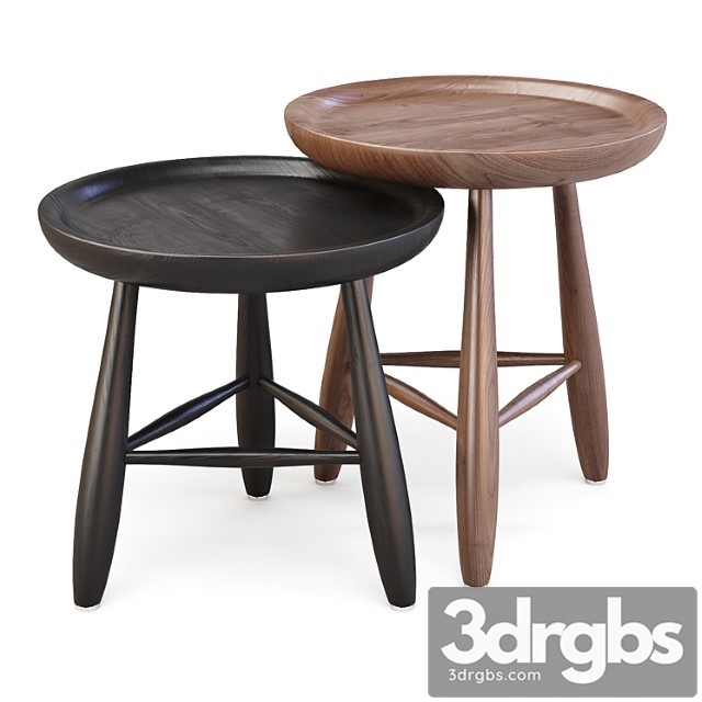 Eichholtz Ramirez Side Tables 3dsmax Download - thumbnail 1