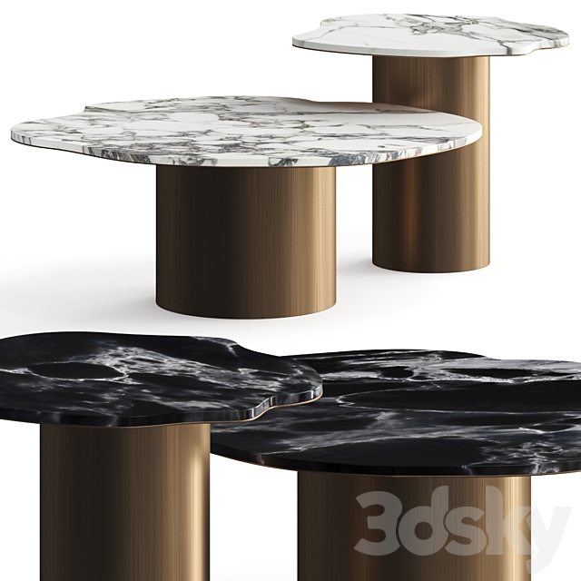 Eichholtz Shapiro Coffee Table 3ds Max - thumbnail 2