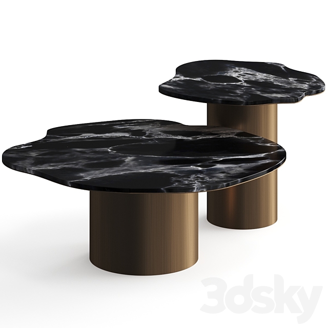 Eichholtz Shapiro Coffee Table 3ds Max - thumbnail 3