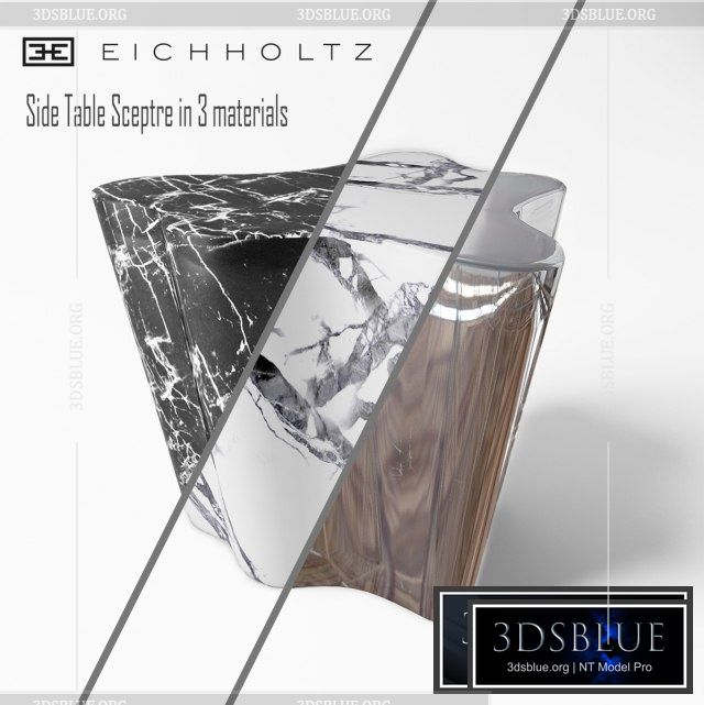 Eichholtz Side Table Sceptre 3DS Max - thumbnail 3